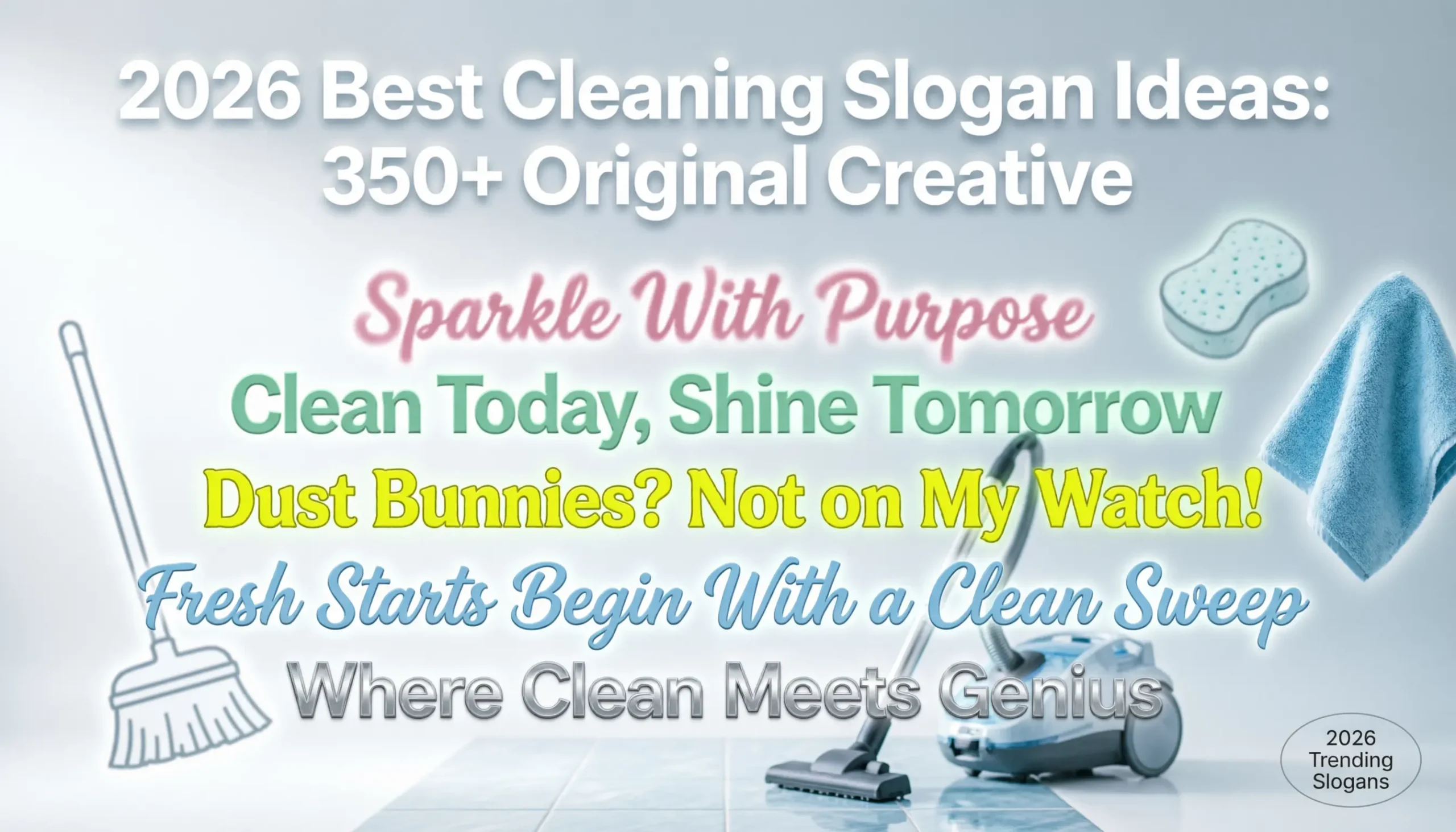 cleaning slogan ideas