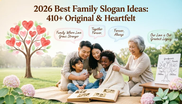 family slogan ideas