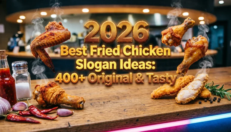 2026 Best Fried Chicken Slogan Ideas: 400+ Original & Tasty
