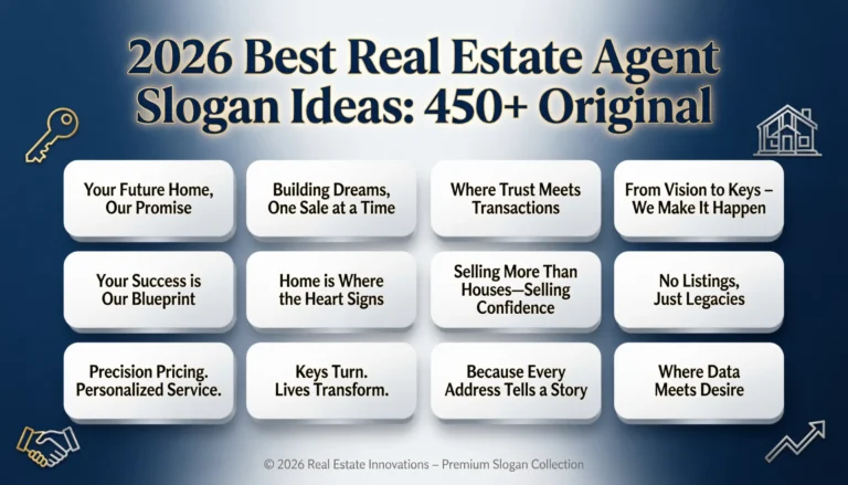 real estate agent slogan ideas