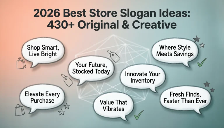 store slogan ideas