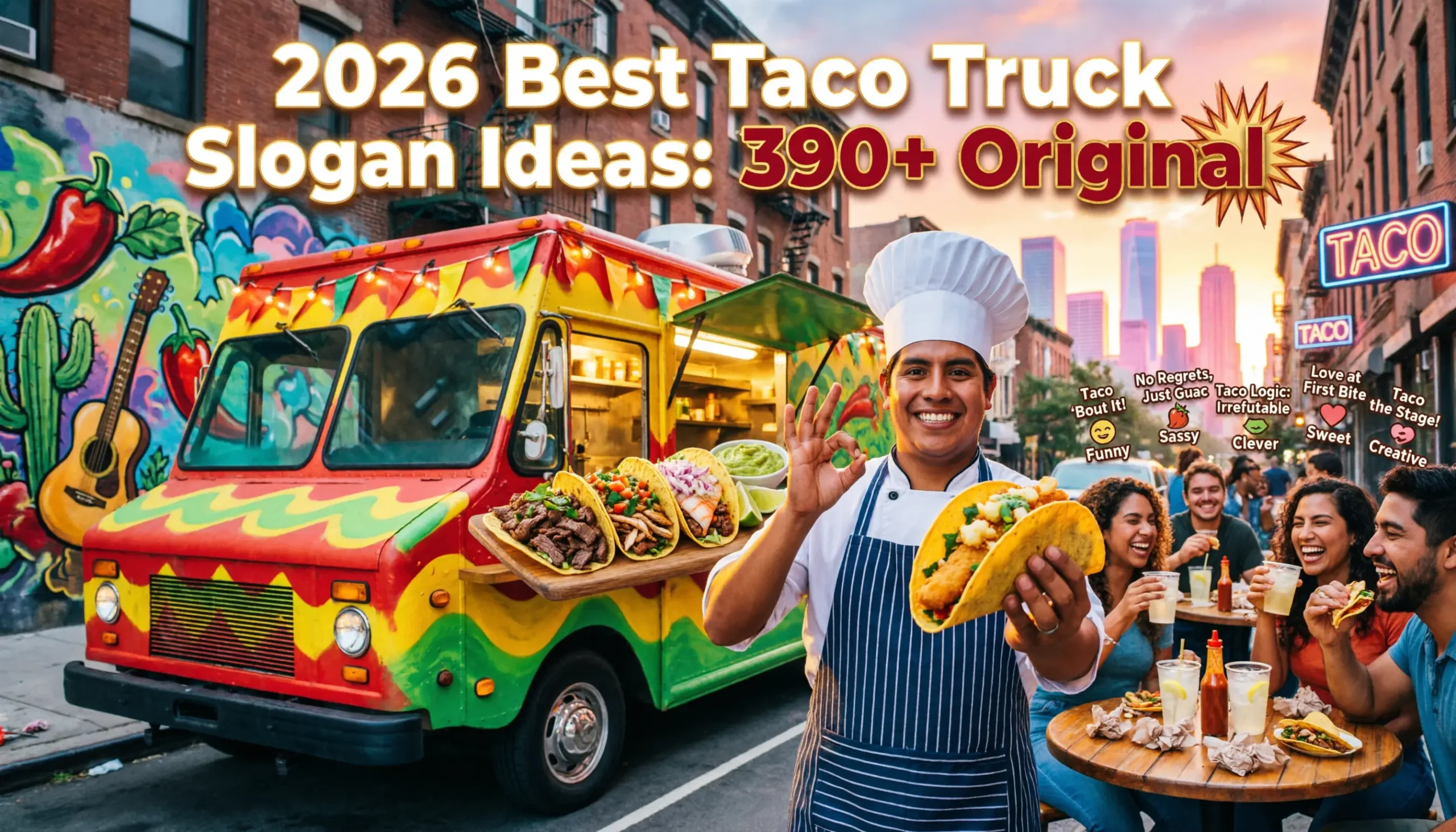 taco truck slogan ideas