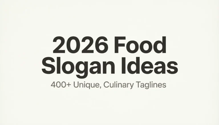 food slogan ideas
