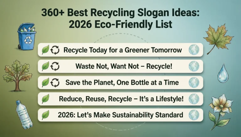 recycling slogan ideas