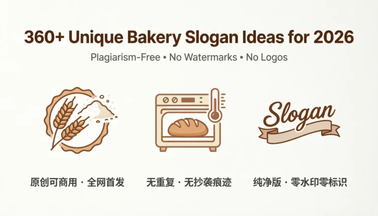 bakery slogan ideas