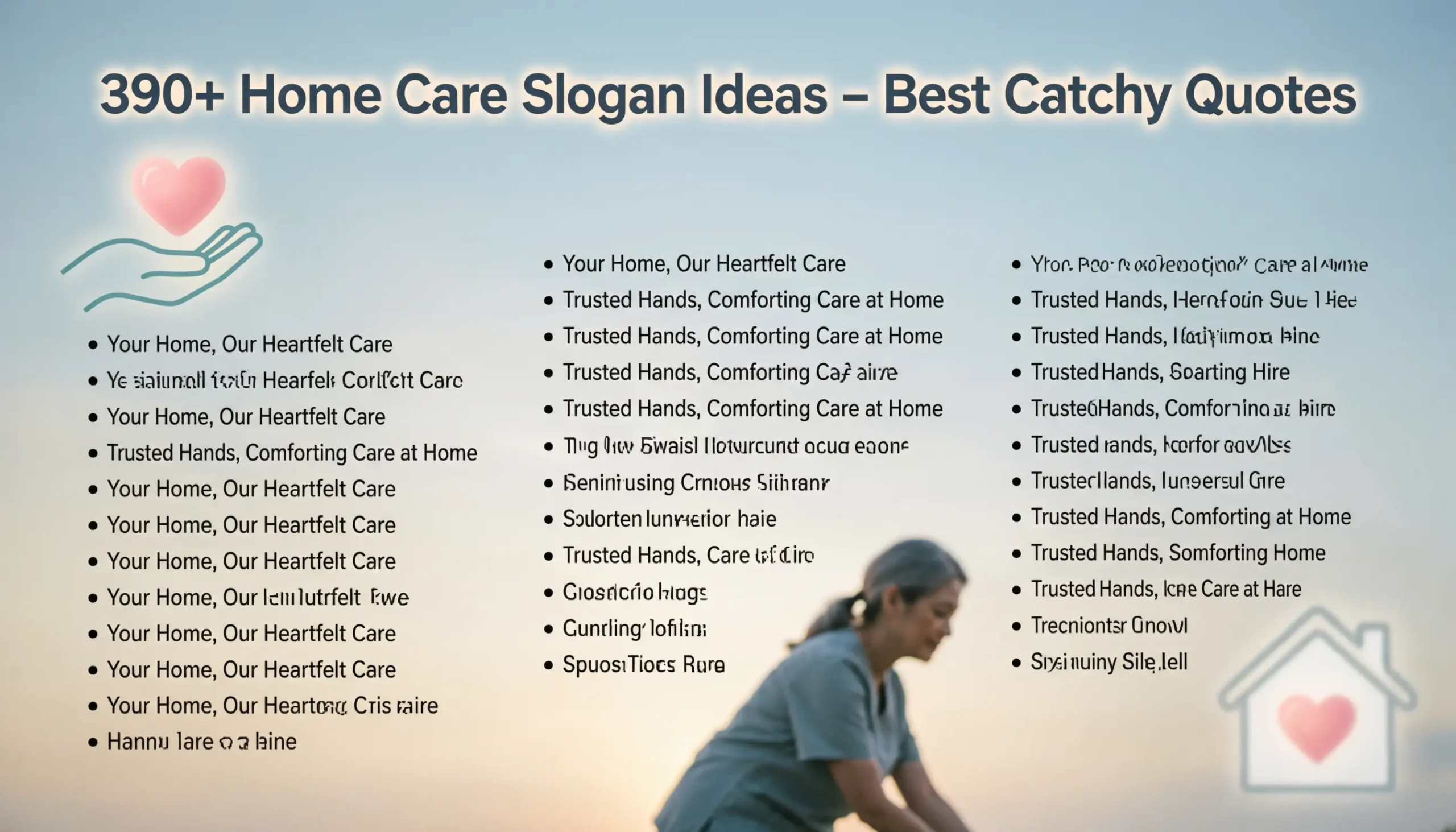 home care slogan ideas