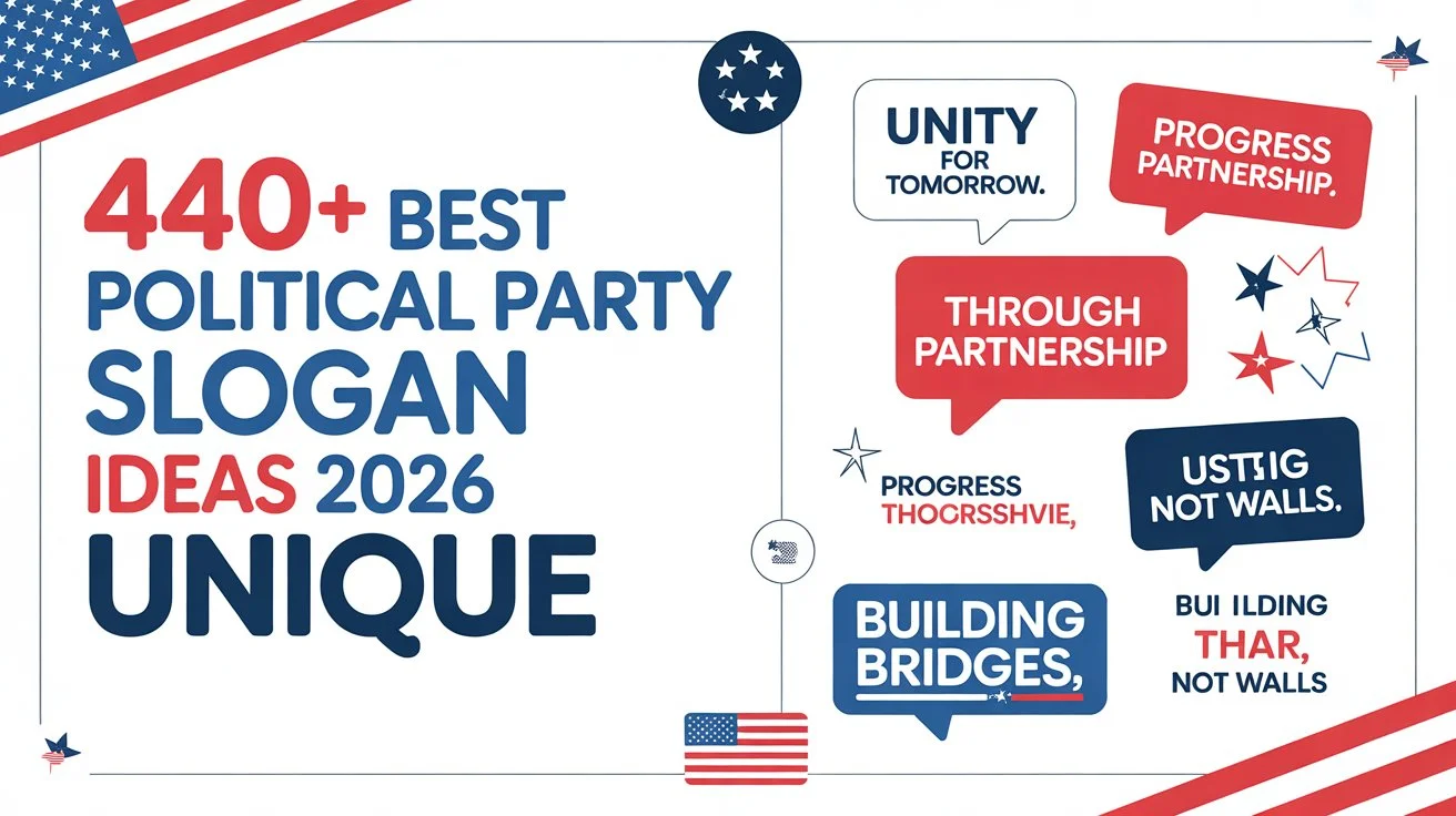 Best Political Party Slogan Ideas