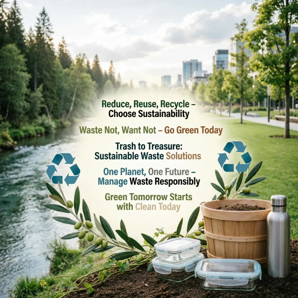 Waste management slogan ideas