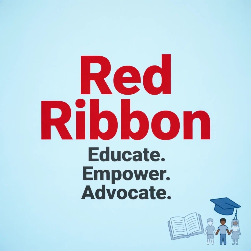 red ribbon slogan ideas