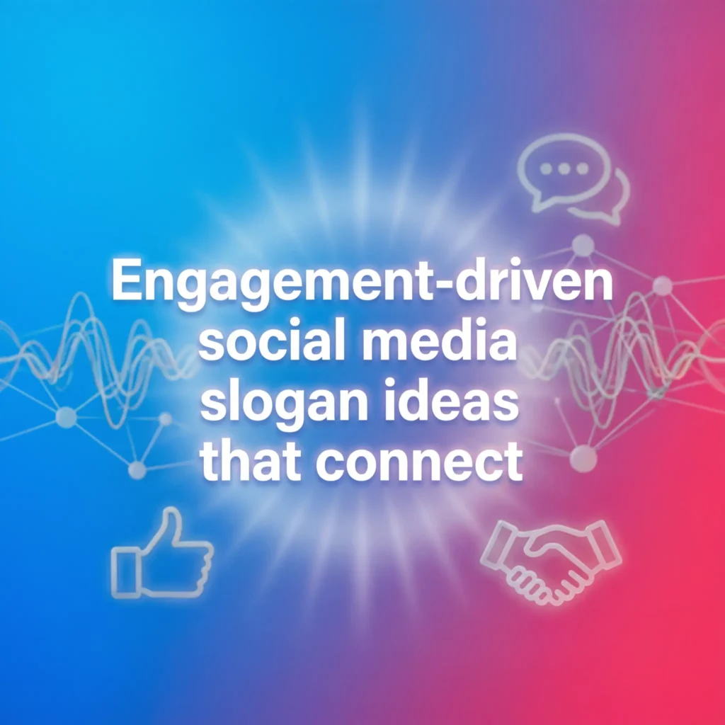 Social media slogan ideas