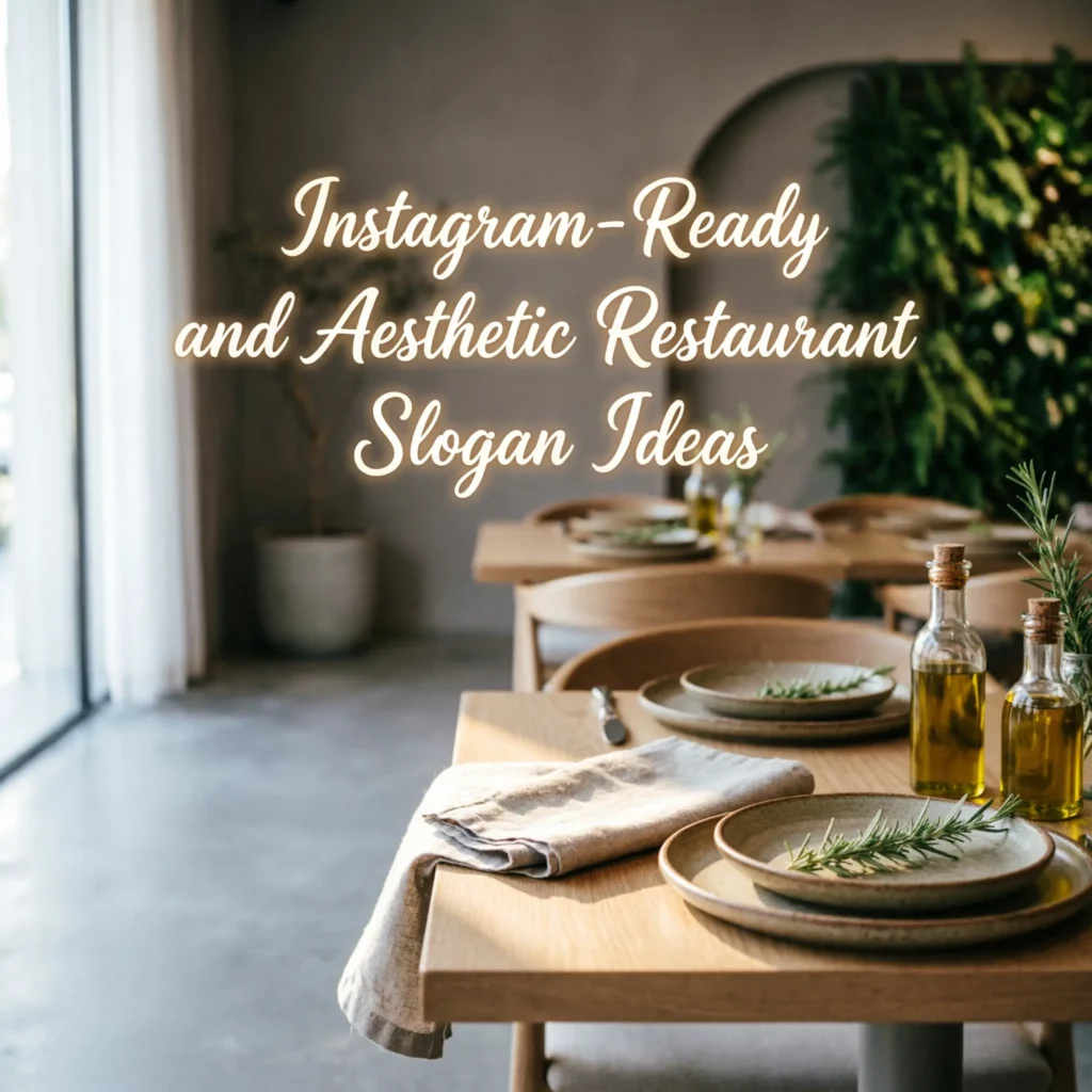  restaurant slogan ideas