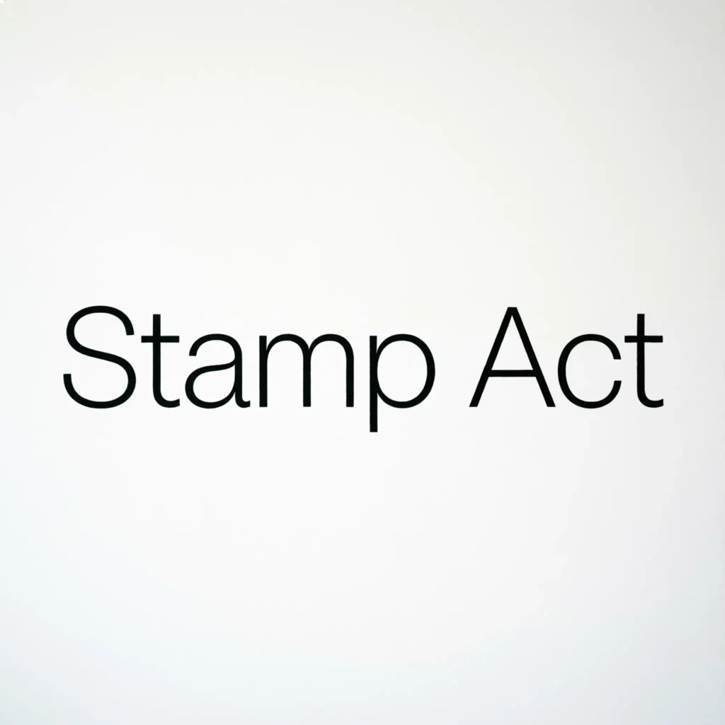 stamp act slogan ideas