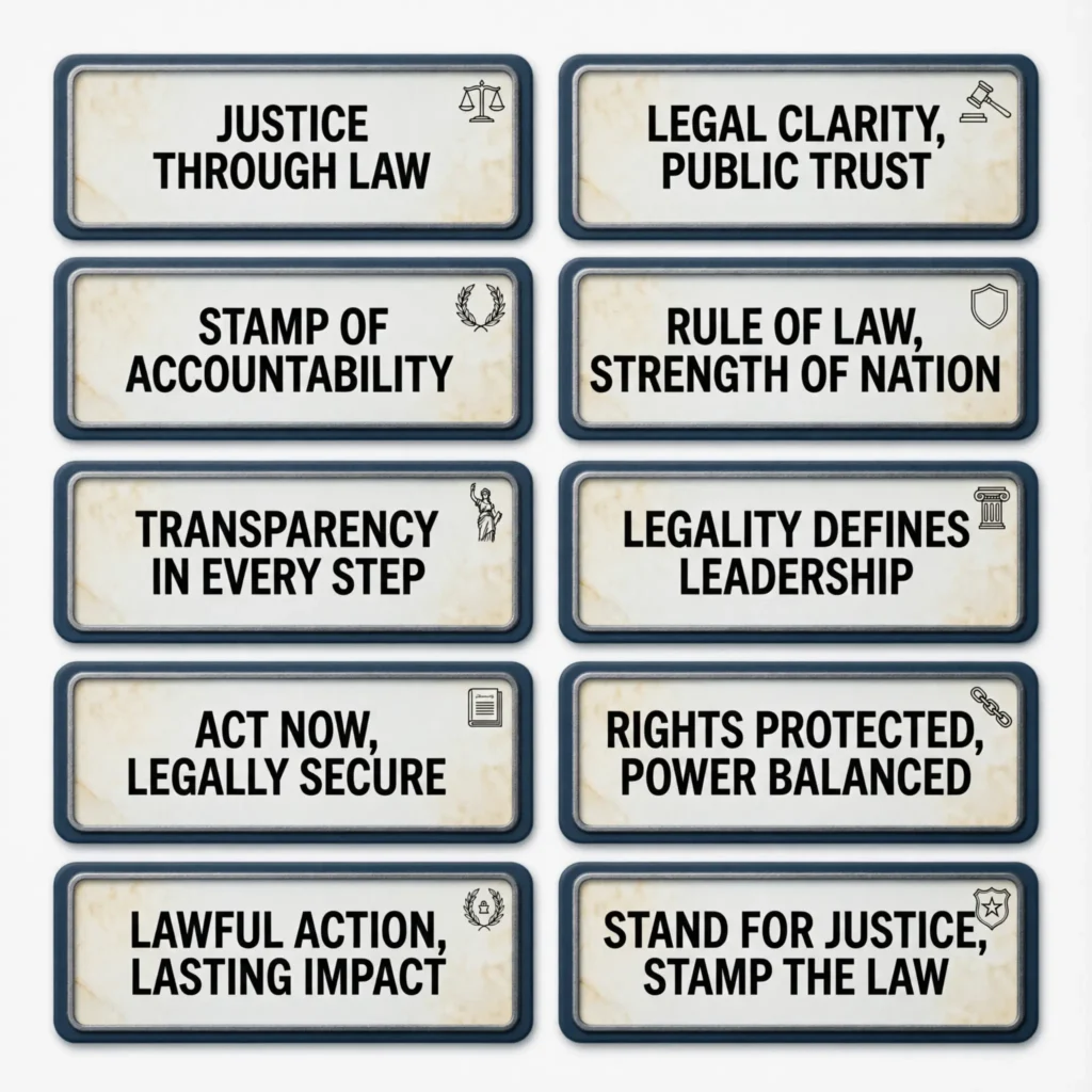 stamp act slogan ideas