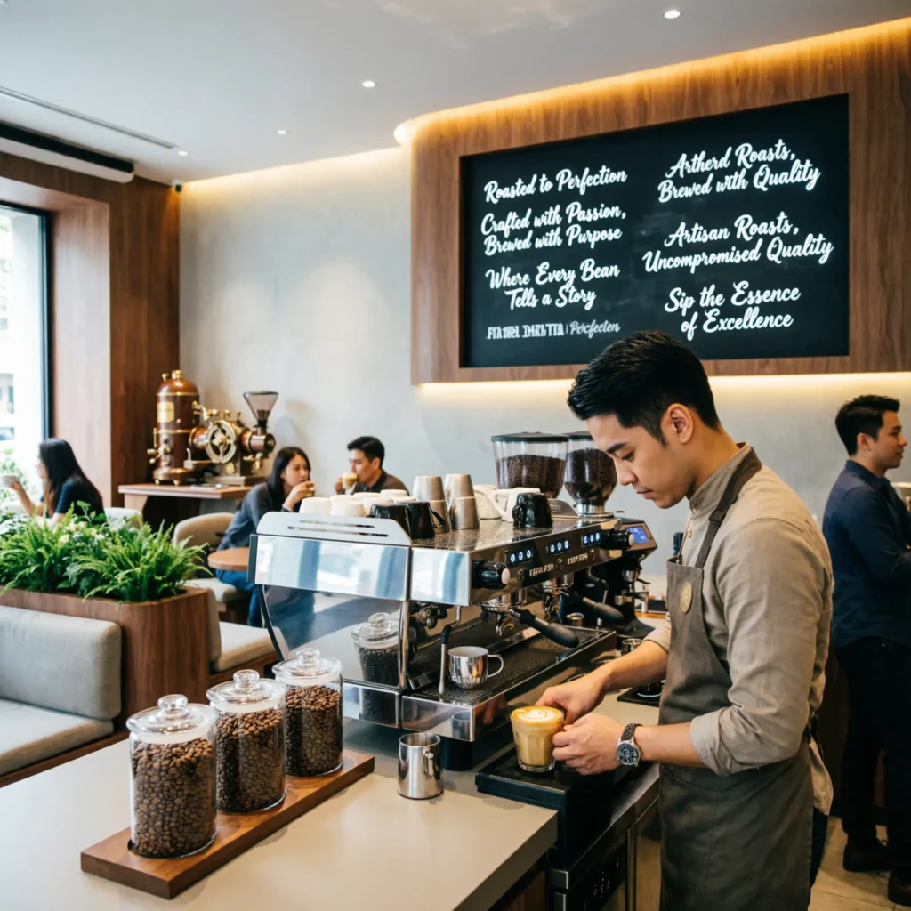  coffee shop slogan ideas 