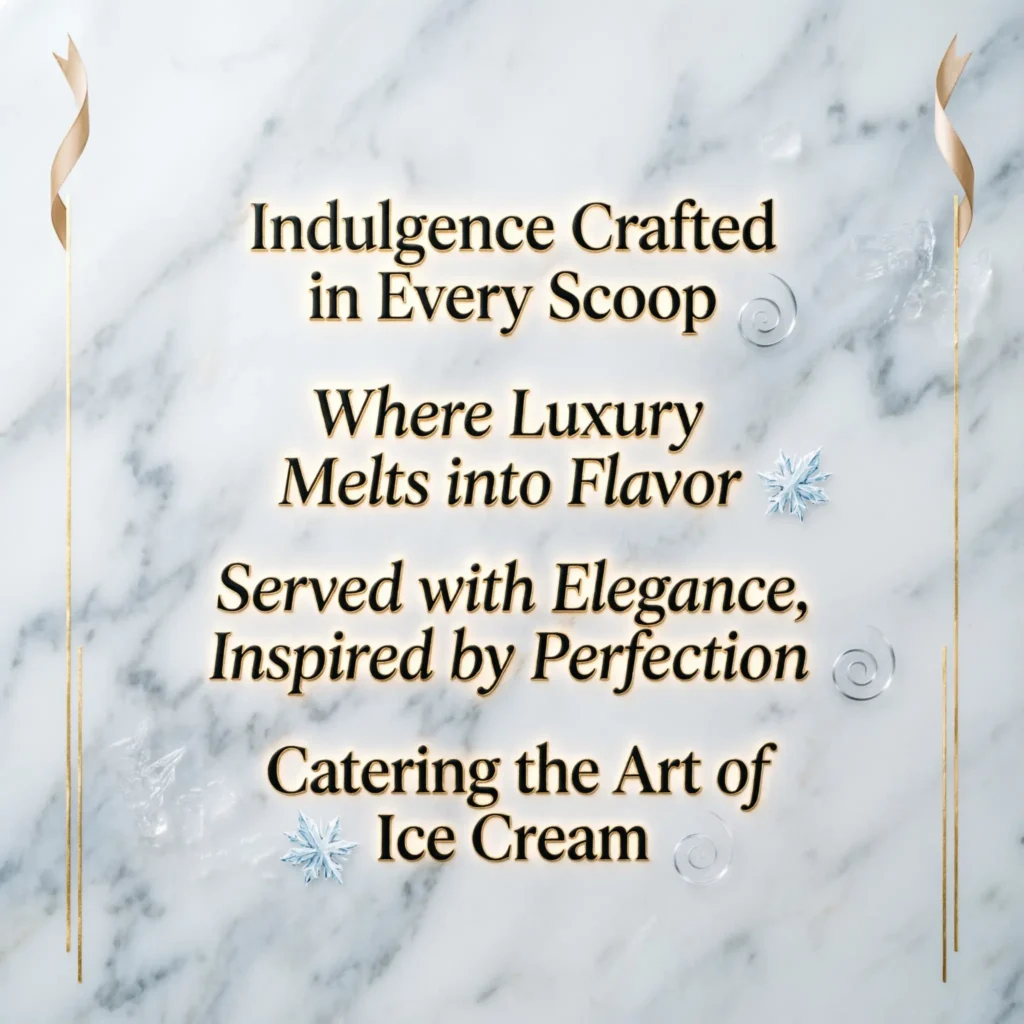 ice cream slogan ideas 