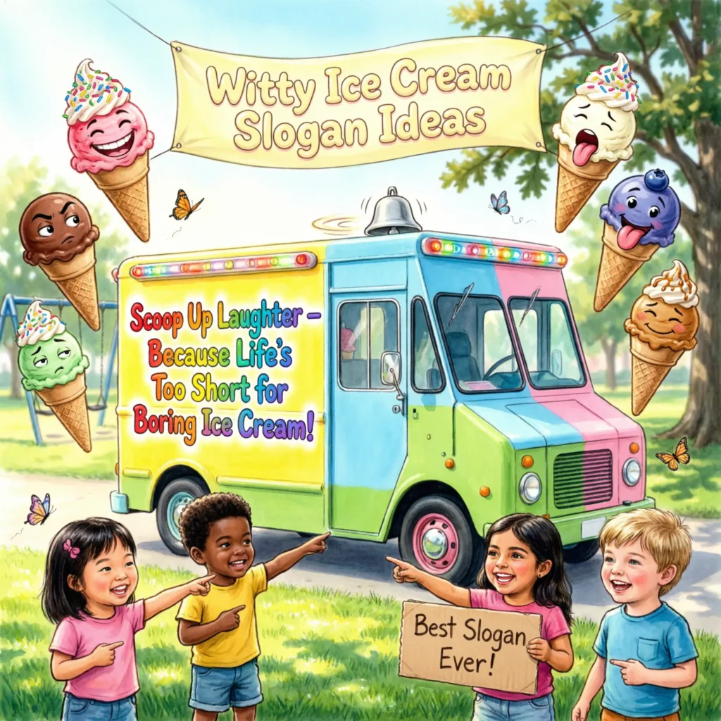 ice cream slogan ideas 
