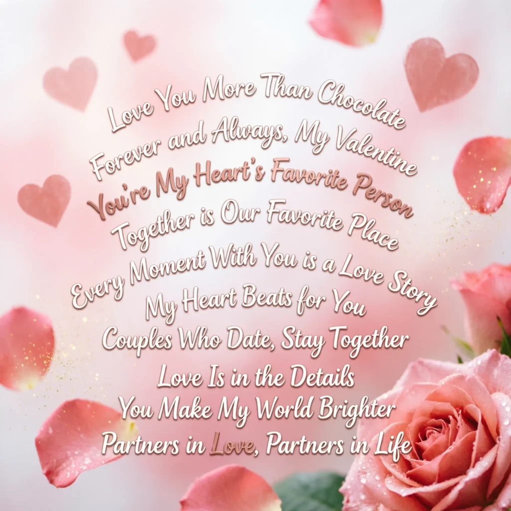 Valentine’s slogan ideas