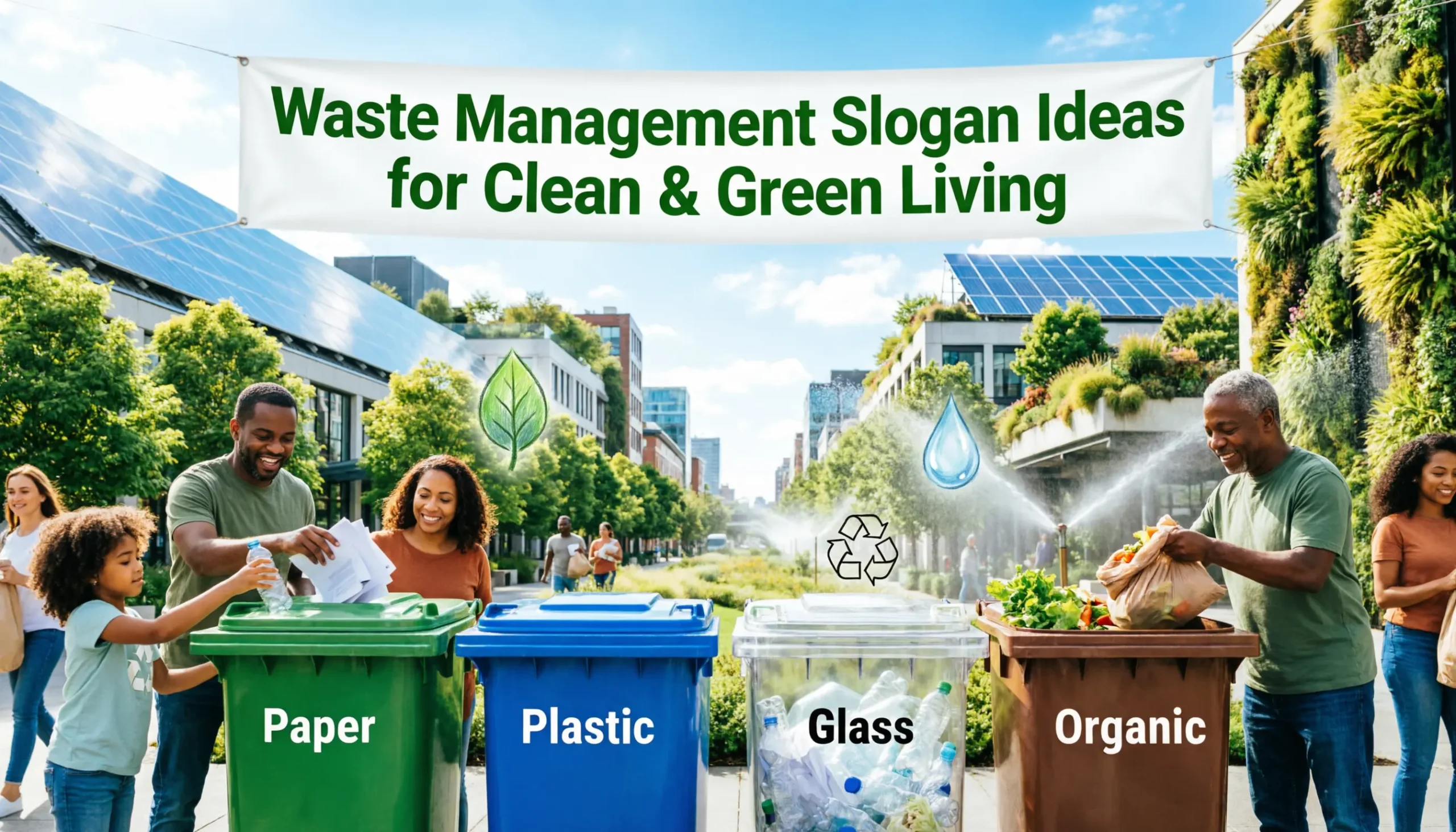 Waste management slogan ideas