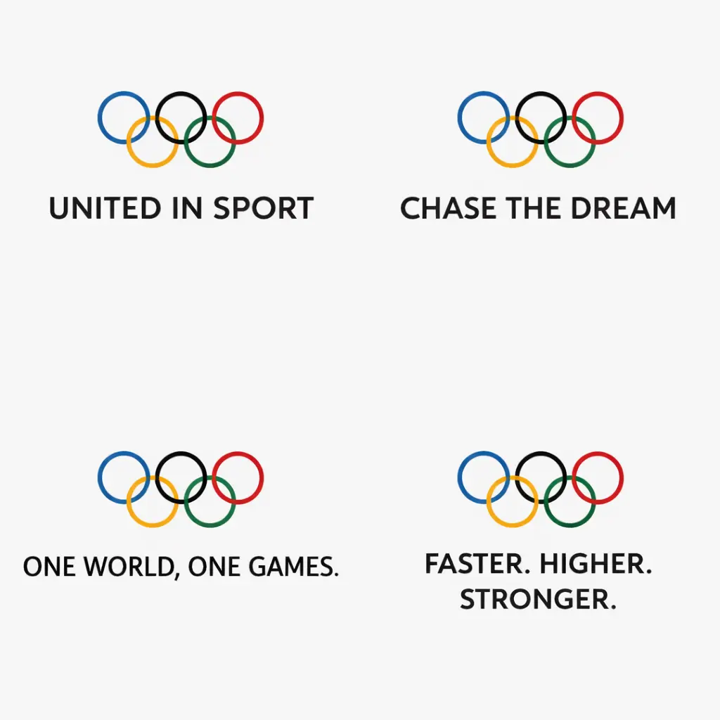 Olympic Slogan Ideas