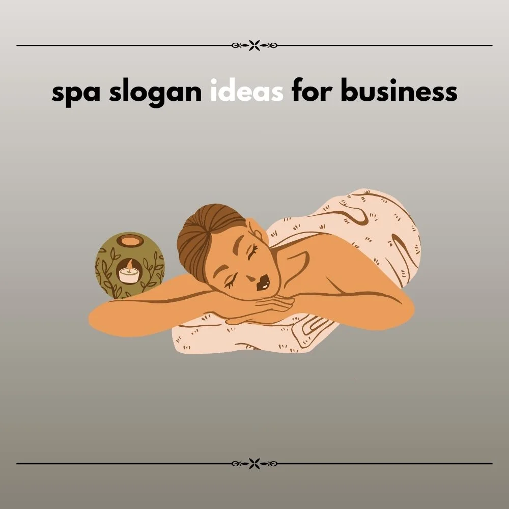 spa slogan ideas