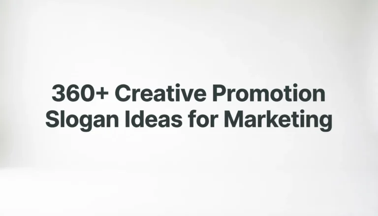 promotion slogan ideas