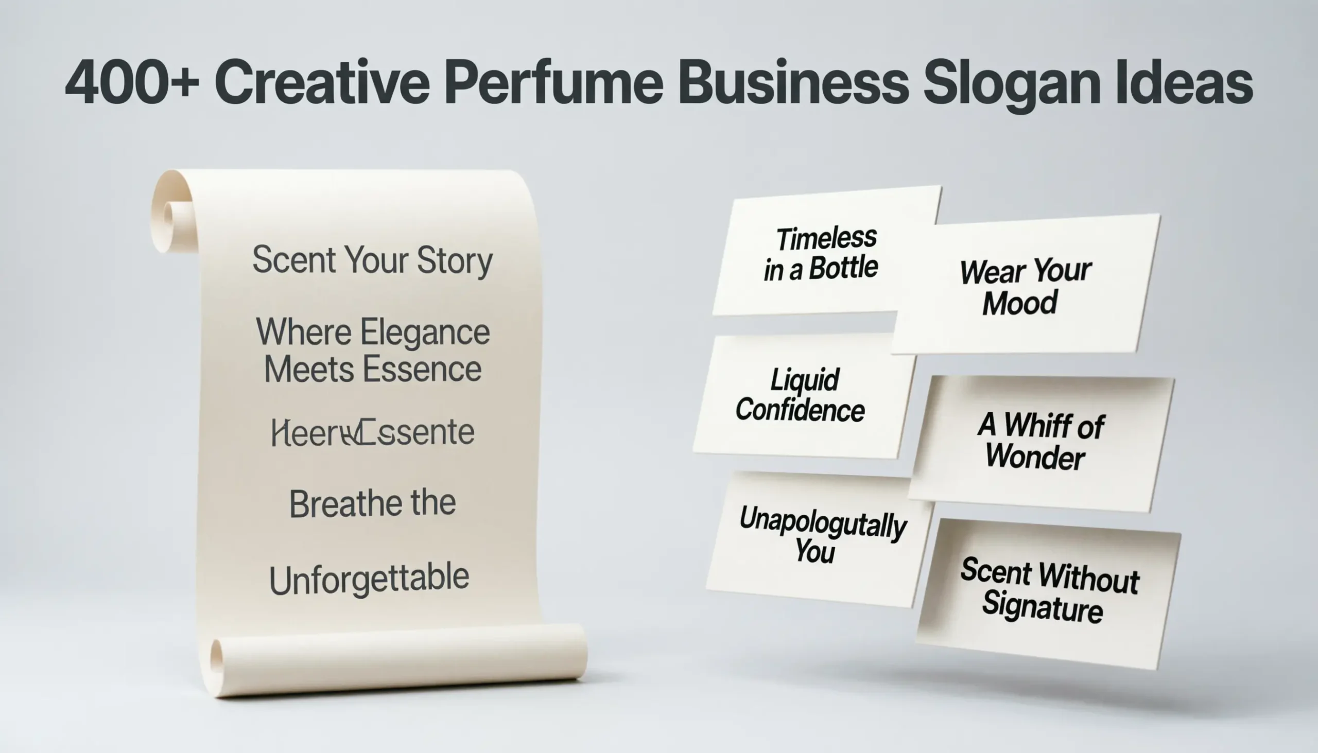 perfume business slogan ideas