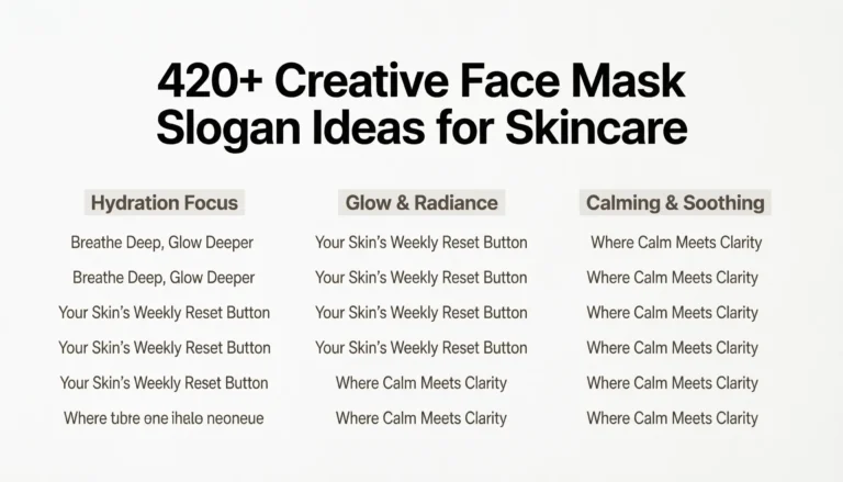 face mask slogan ideas