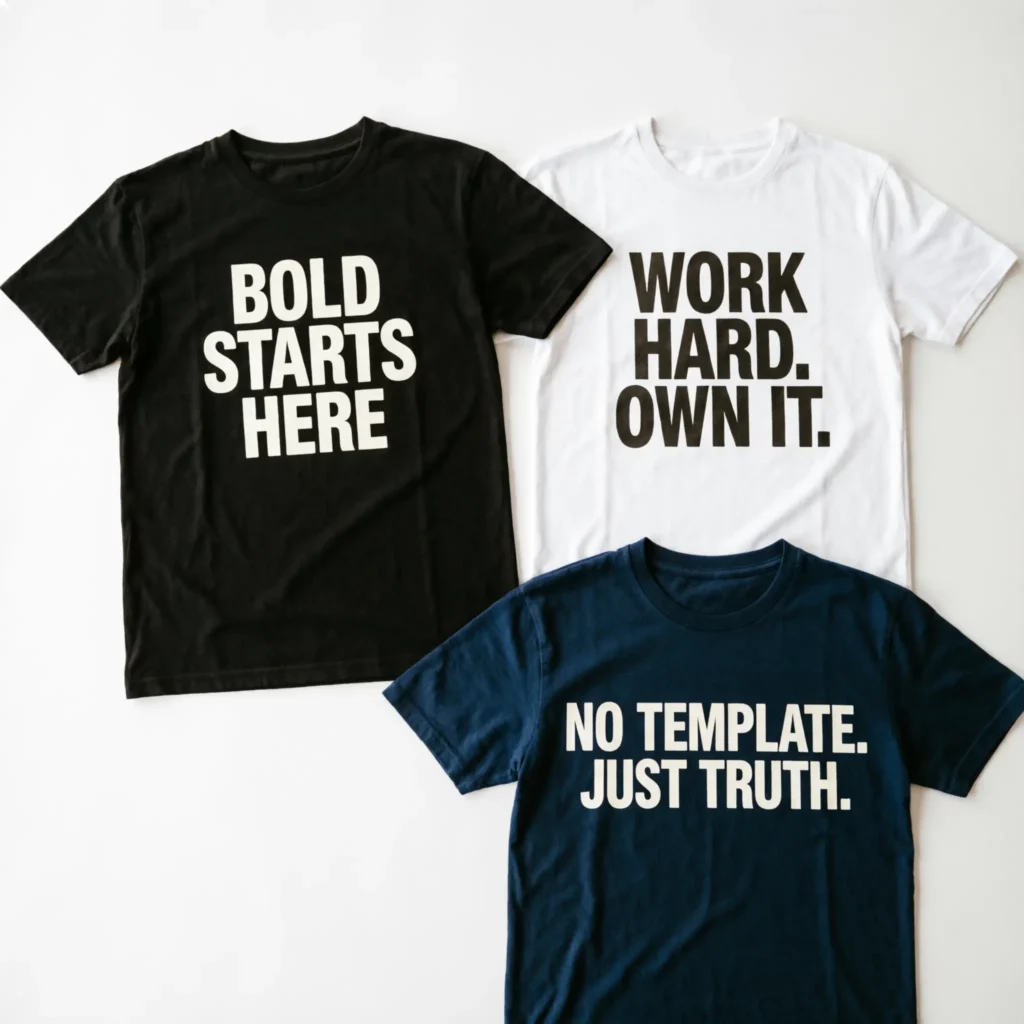 t shirt slogan ideas for business