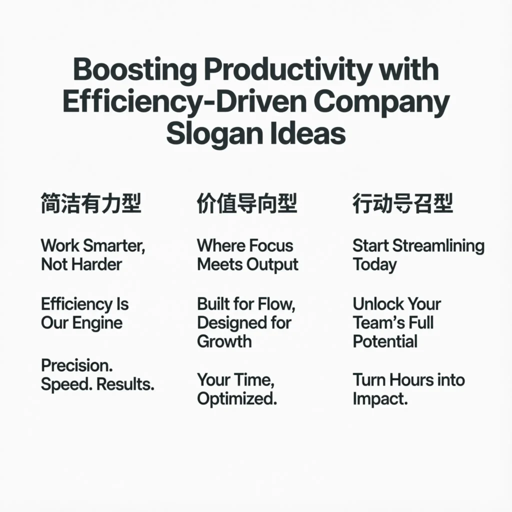 company slogan ideas
