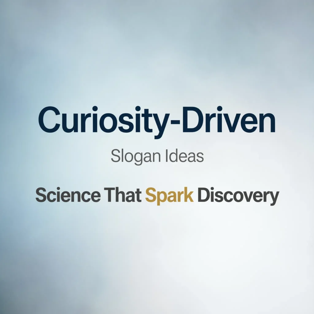 slogan ideas science