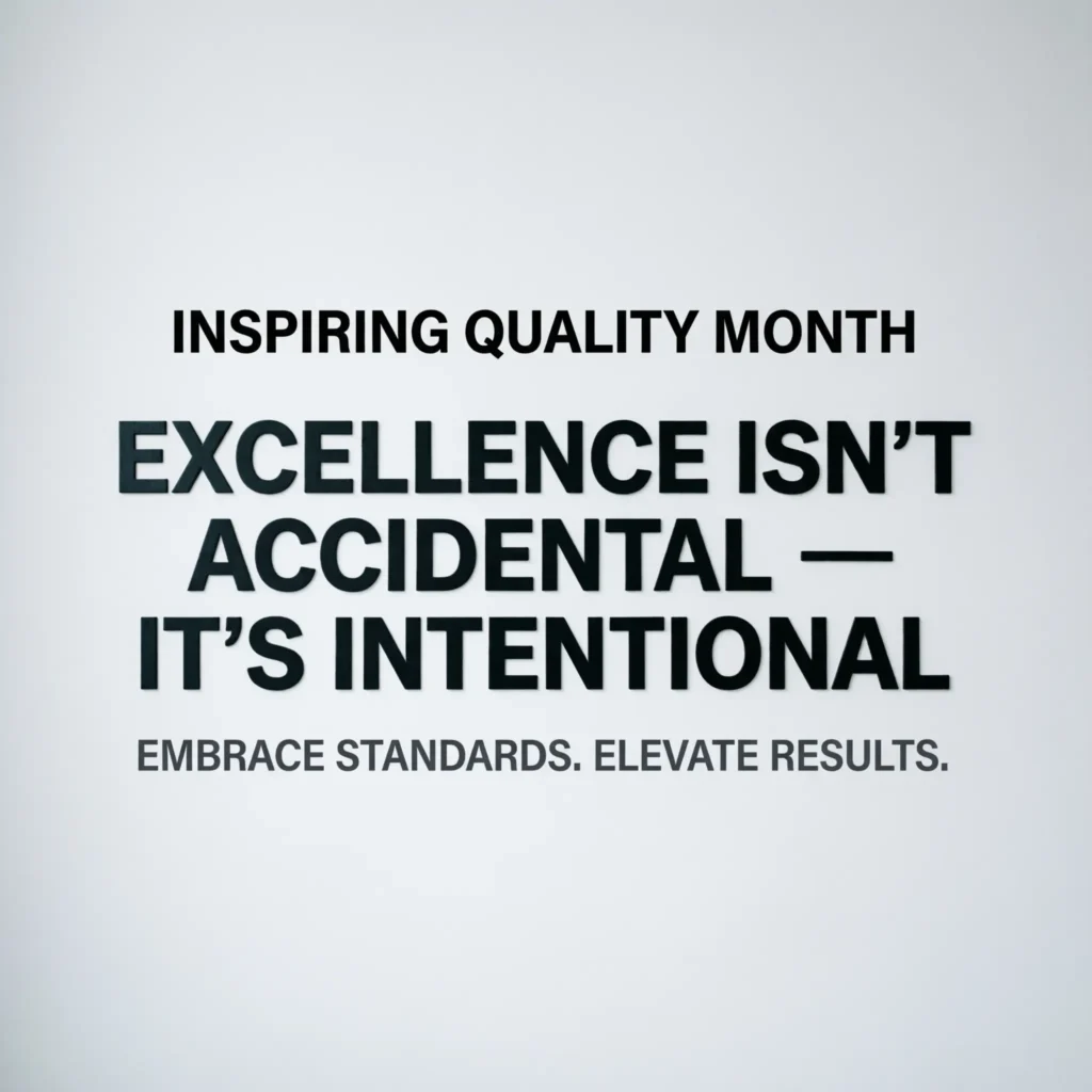 quality month slogan ideas