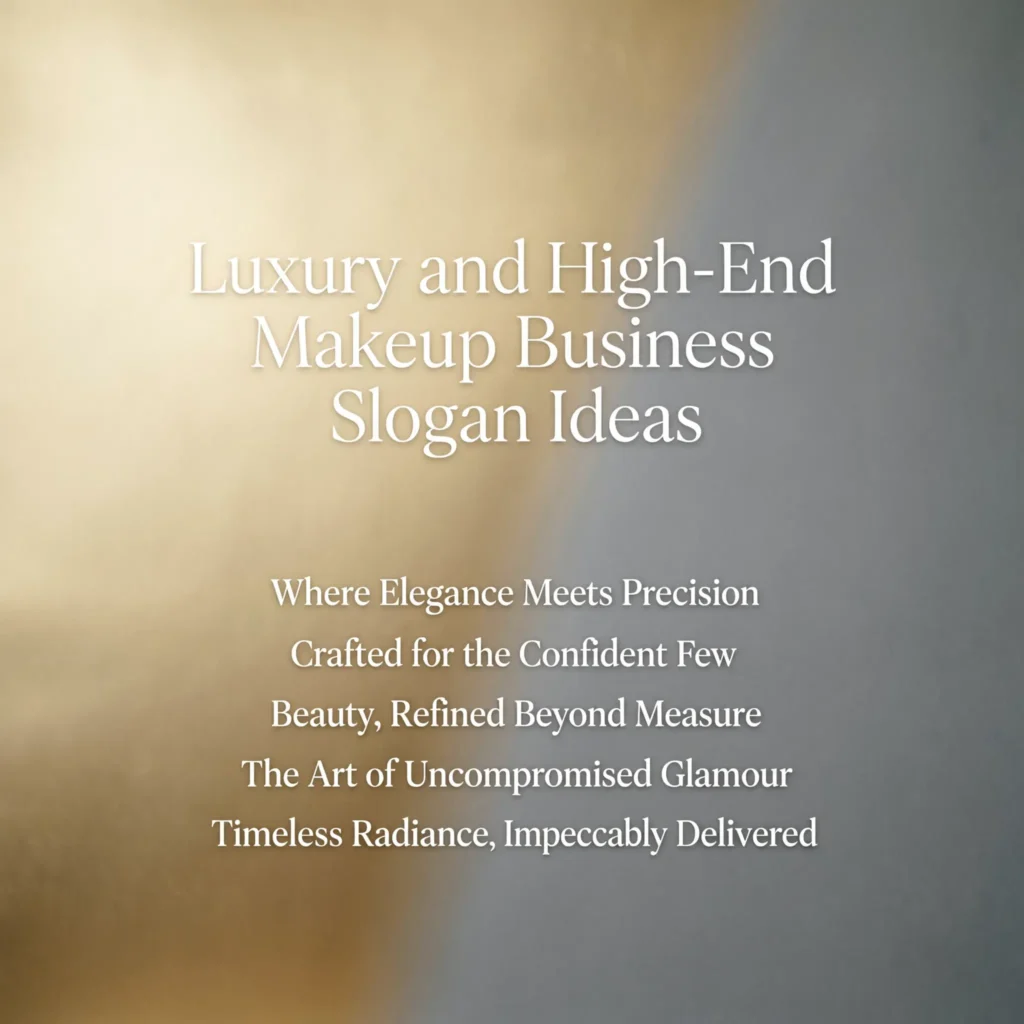 makeup business slogan ideas