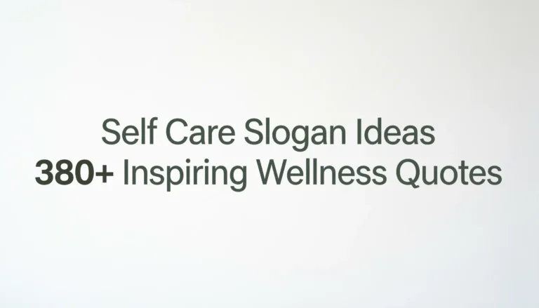 self care slogan ideas