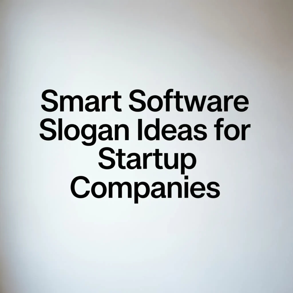 software slogan ideas