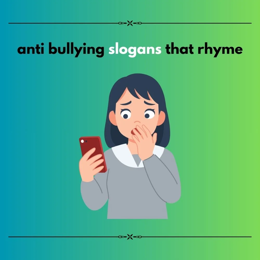 anti bullying slogan ideas