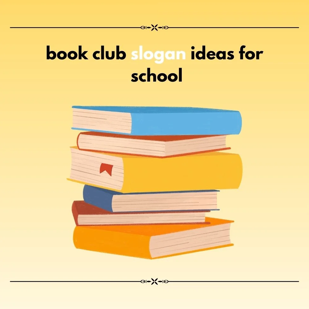 book club slogan ideas