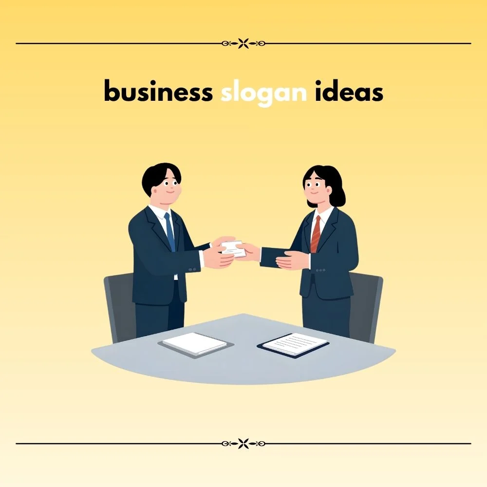 creative slogan ideas for business