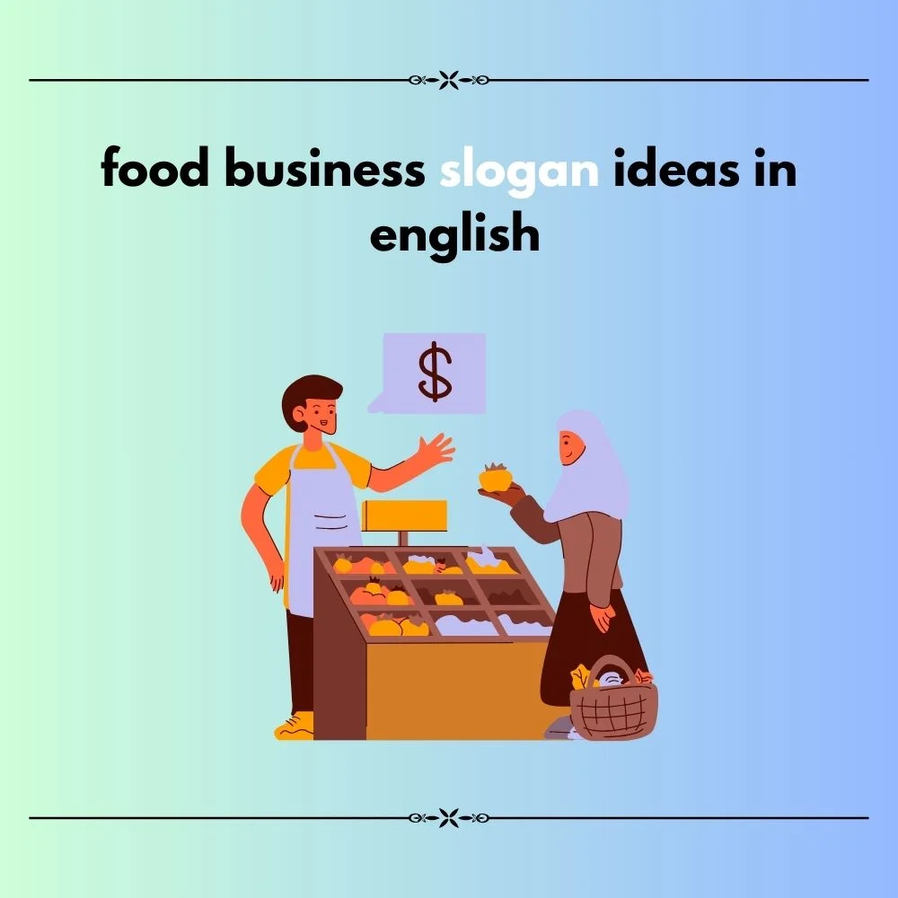 food business slogan ideas