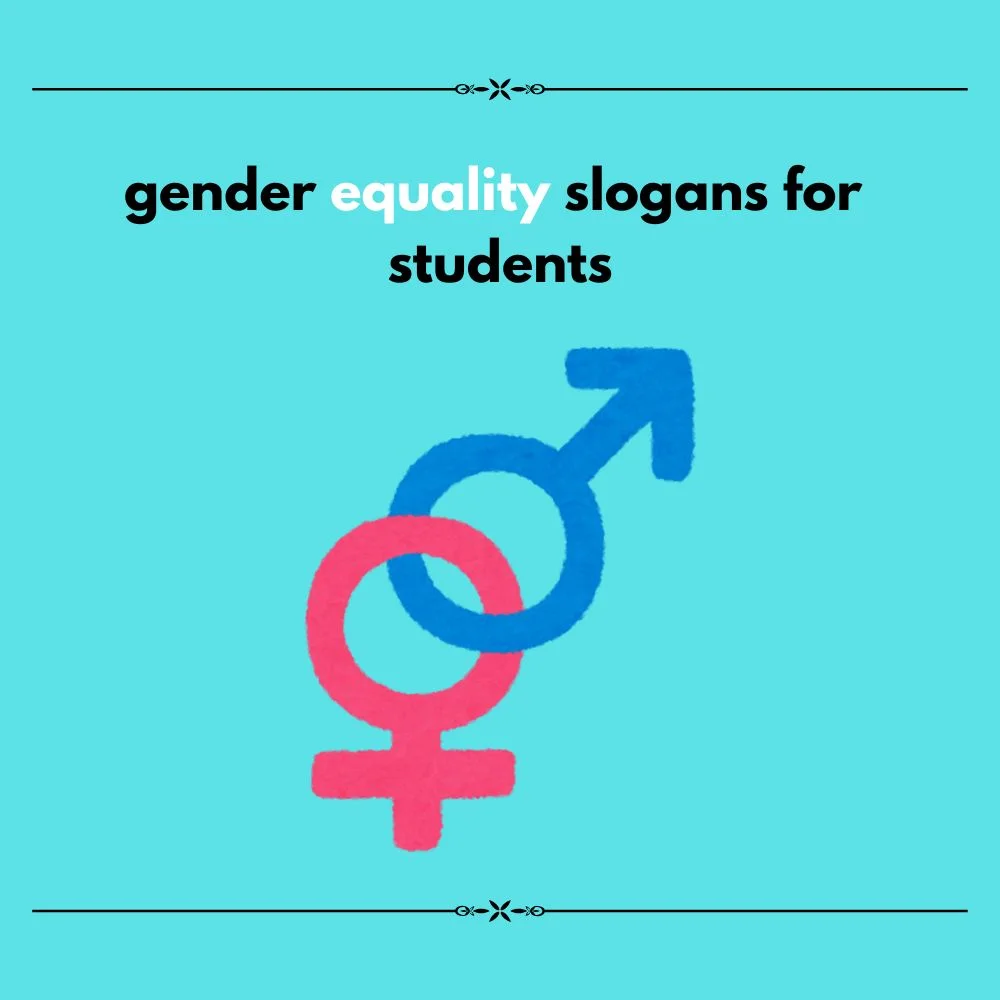 slogan ideas for gender equality