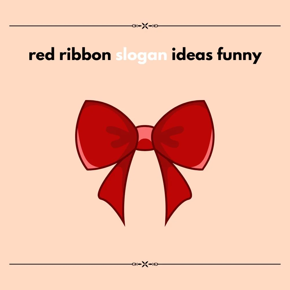 red ribbon slogan ideas
