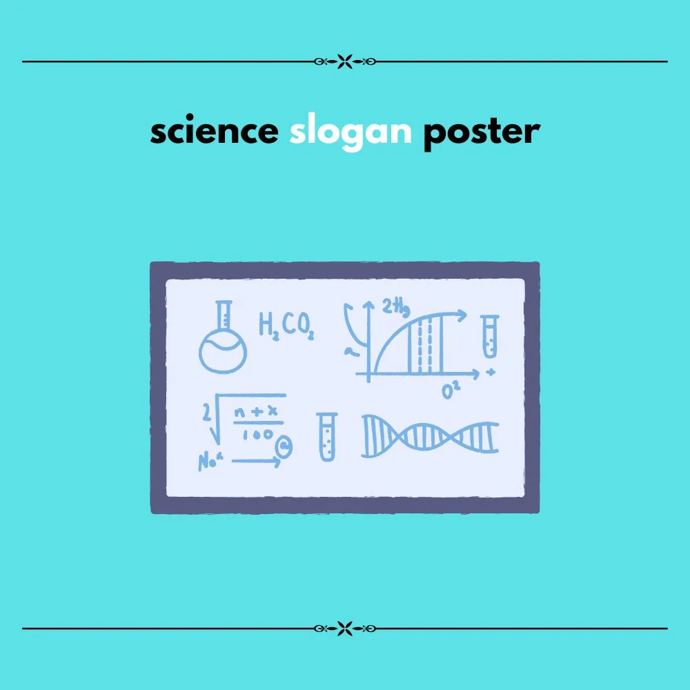 science slogan poster
