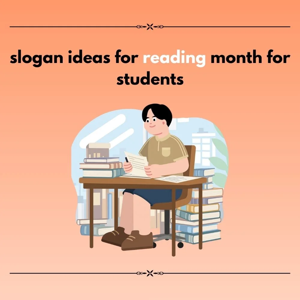 slogan ideas for reading month