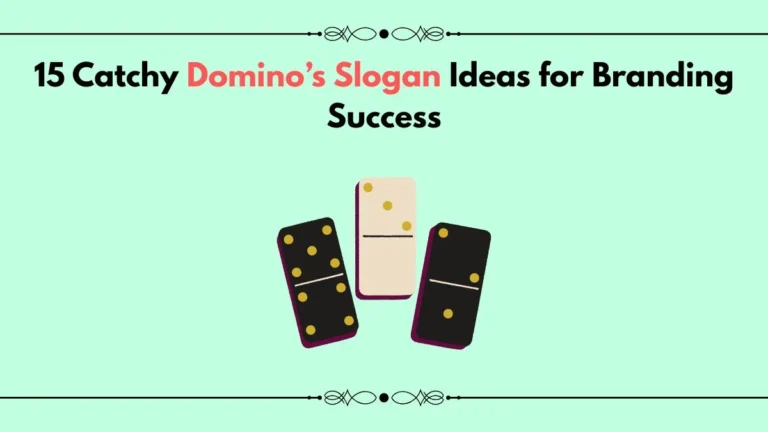 domino's slogan