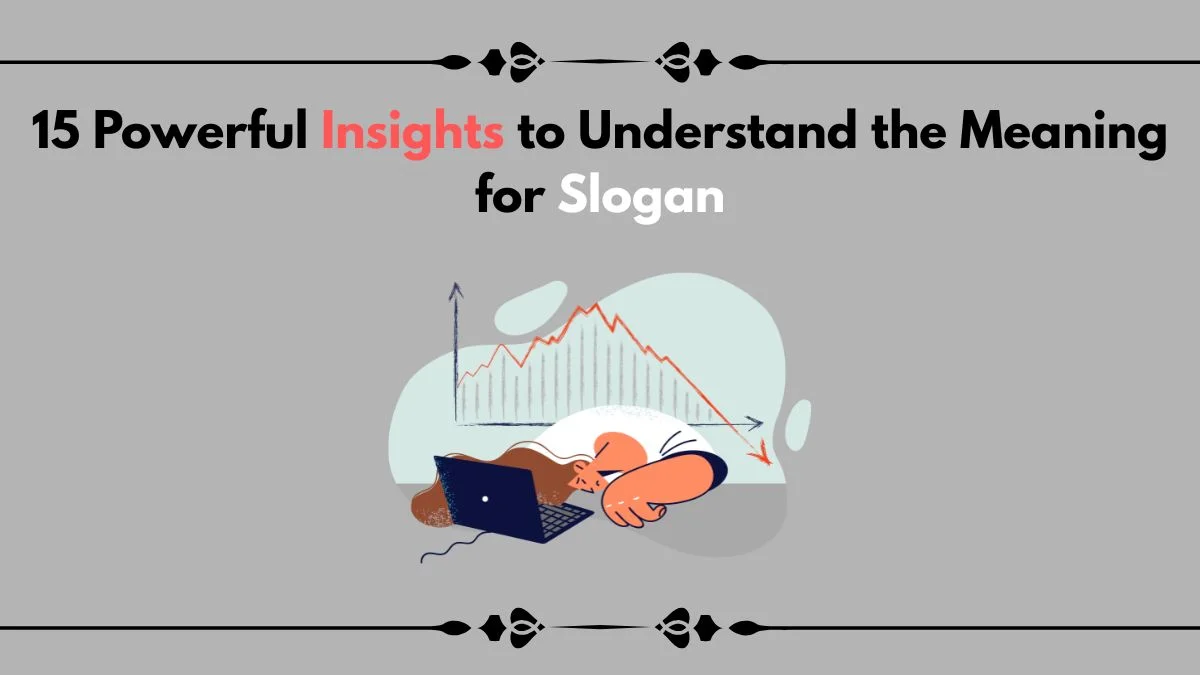 meaning for slogan