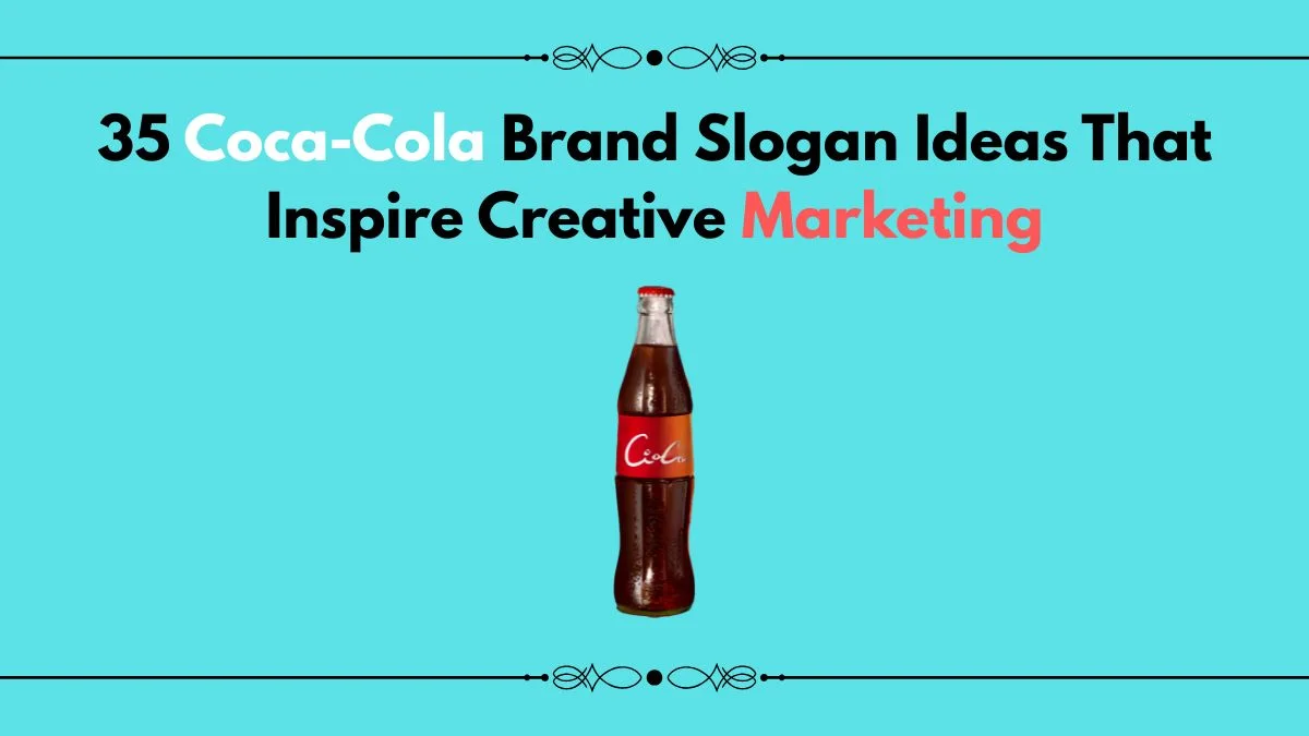coca cola brand slogan