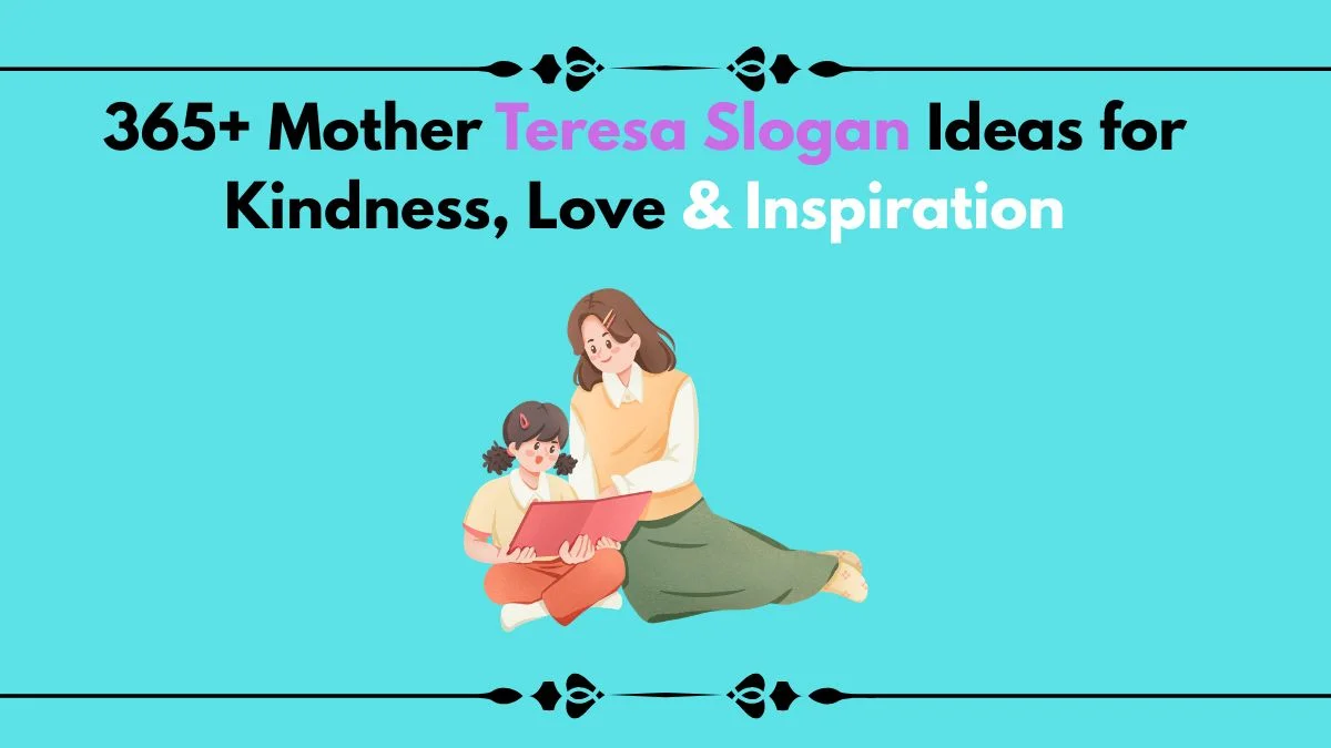 mother teresa slogan