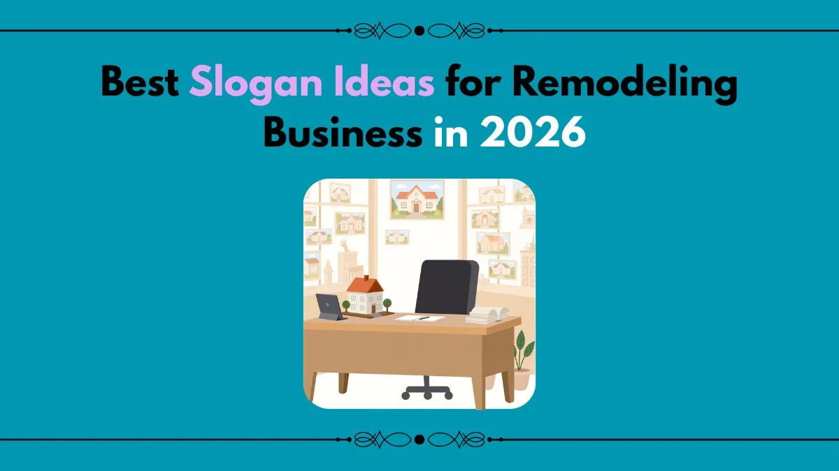 slogan ideas for remodeling business