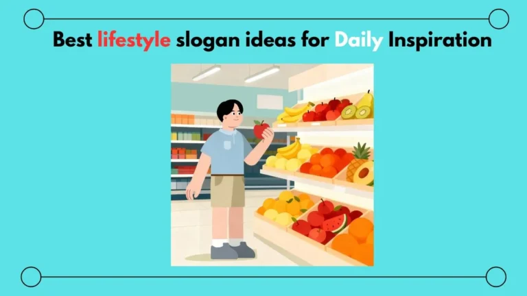 lifestyle slogan ideas