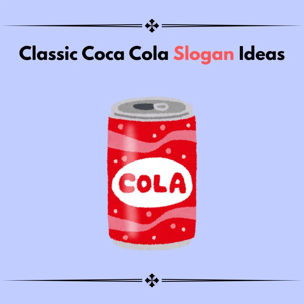 coca cola slogan