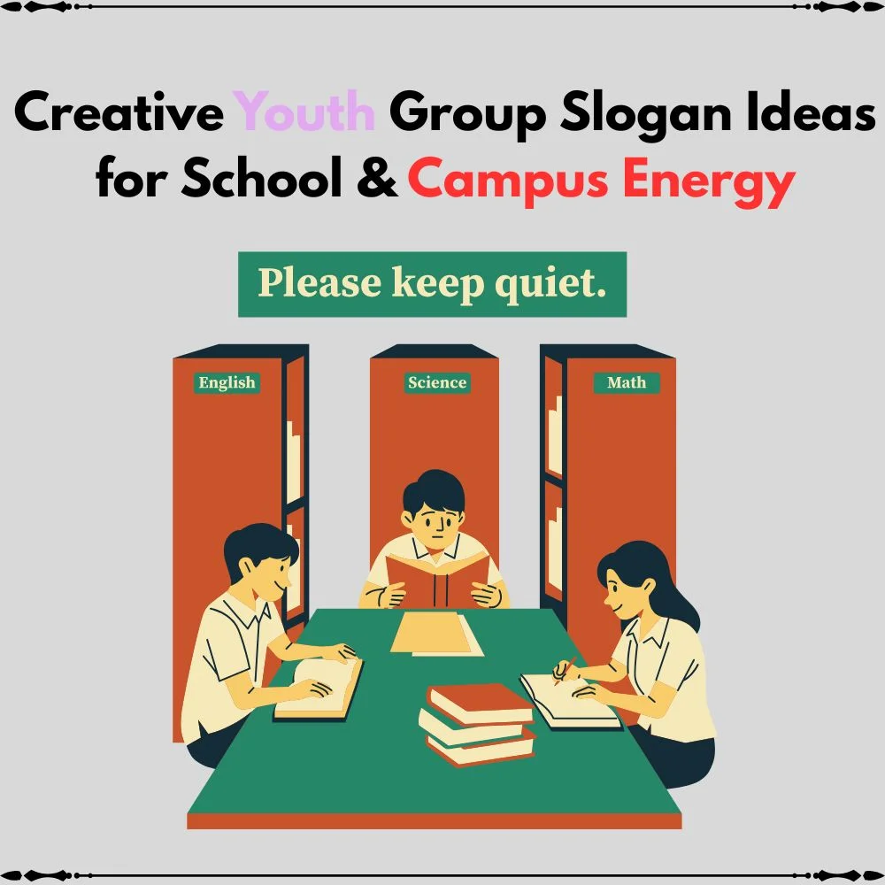 youth group slogan ideas